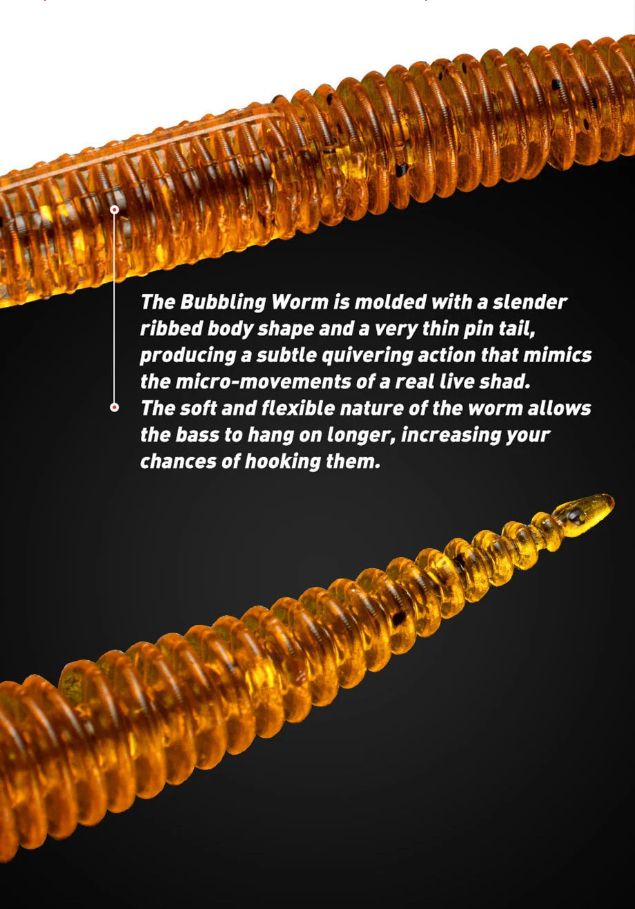 Freshwater Bass Soft Lure 50 mm 70 mm Silicone Artificial Fishing ABS Pencil Lure - view 9