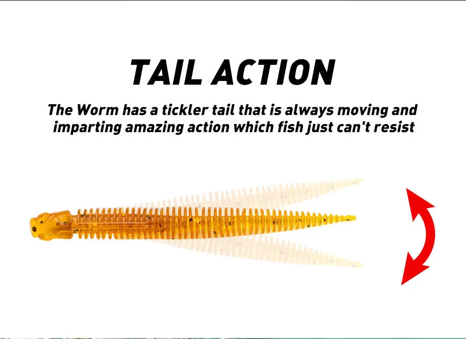 Freshwater Bass Soft Lure 50 mm 70 mm Silicone Artificial Fishing ABS Pencil Lure - view 10