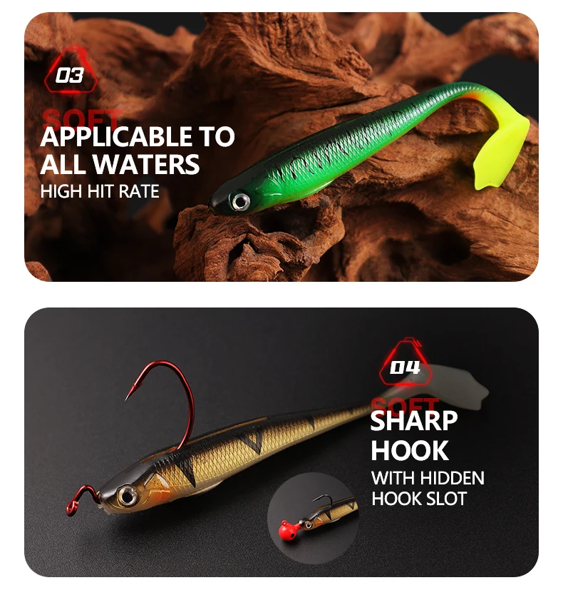 9 cm 6 g Soft Plastic Fishing Bait 7 t ABS Pencil Lure - view 10