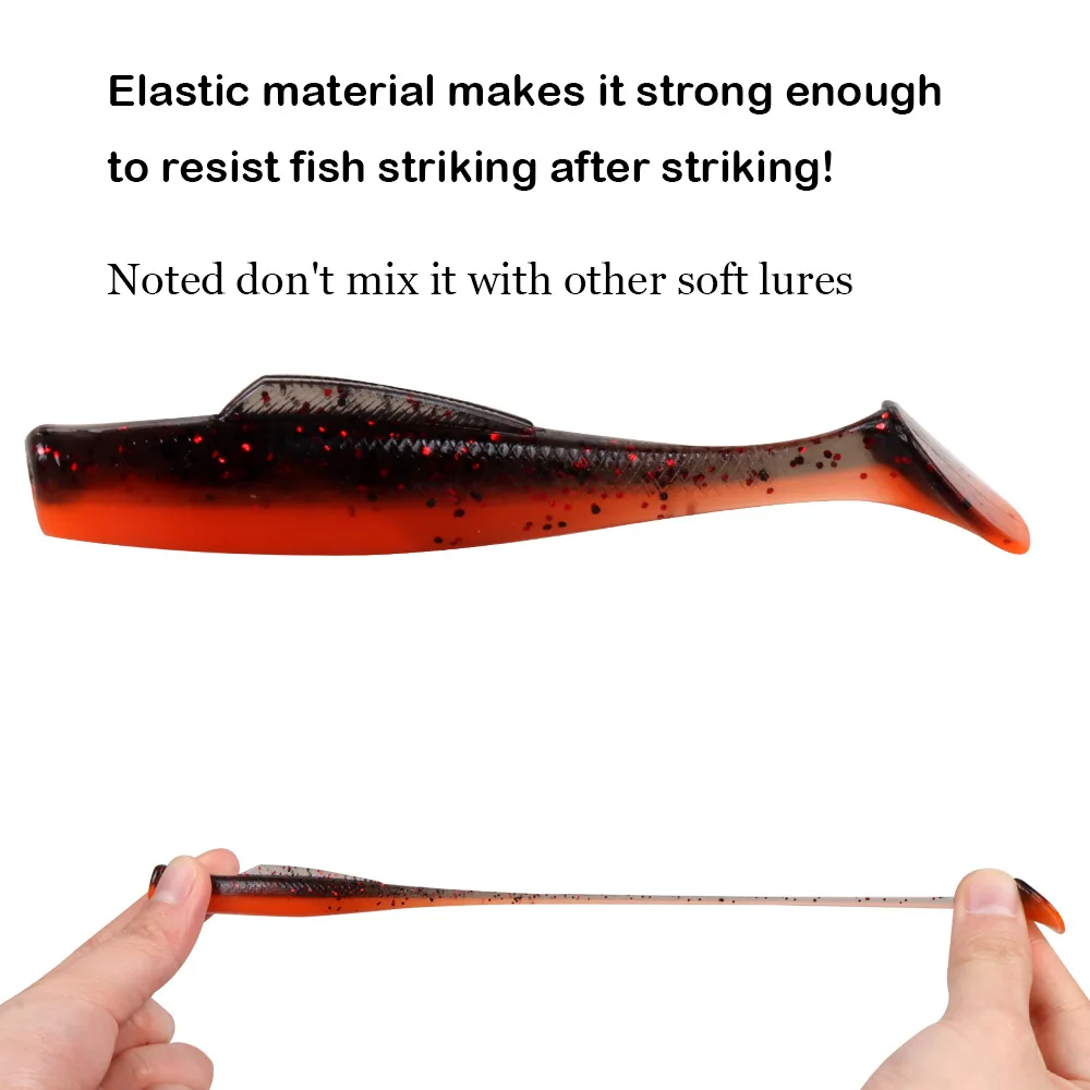 Soft Lure Fishing Bait 80mm 4.8g 6 / TPR Worm ABS Pencil Lure - view 7