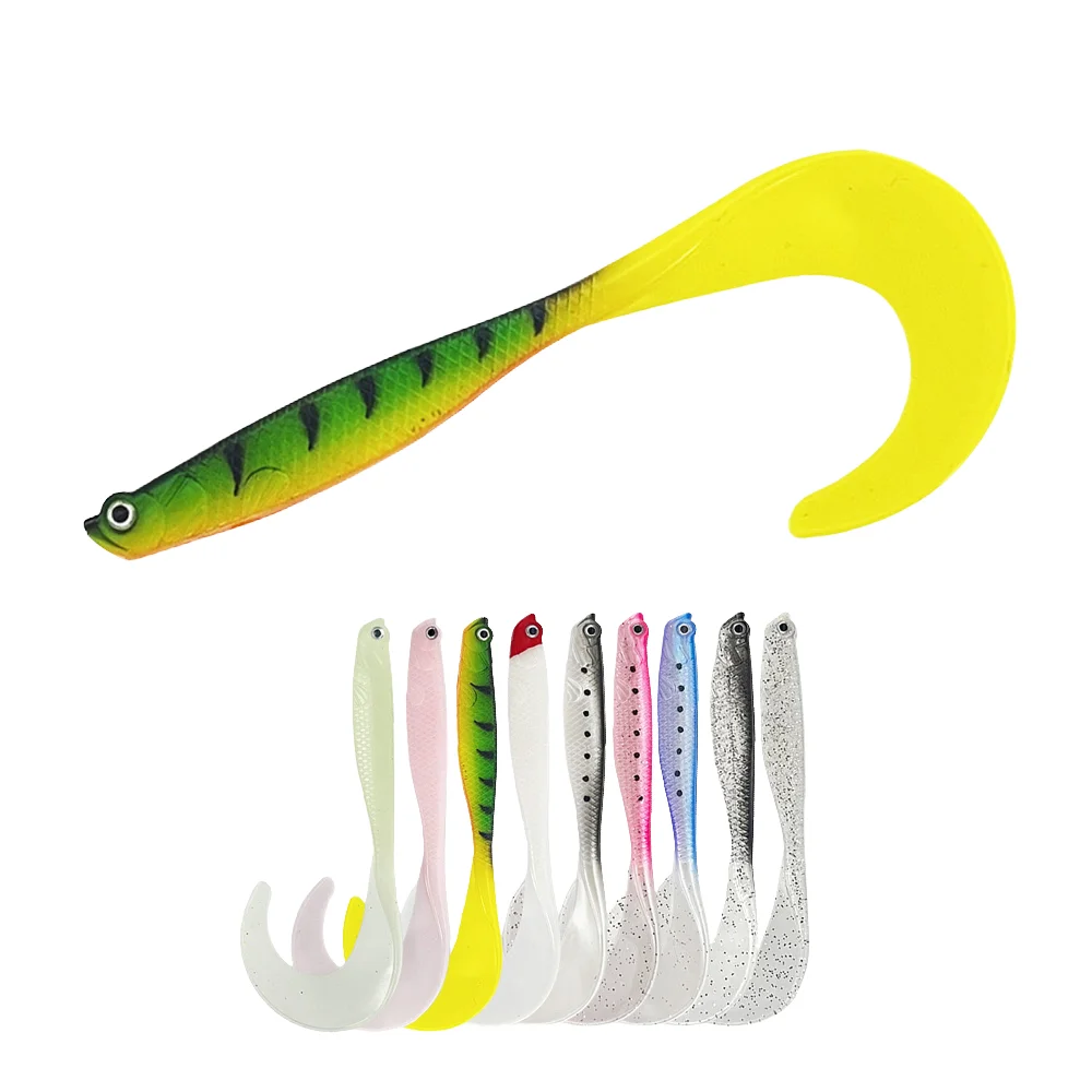SL083-12cm 7g/ PVC Soft Worm, River Freshwater ABS Pencil Lure - view 3