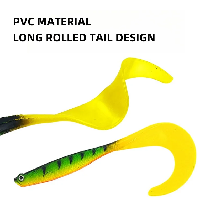 SL083-12cm 7g/ PVC Soft Worm, River Freshwater ABS Pencil Lure - view 5