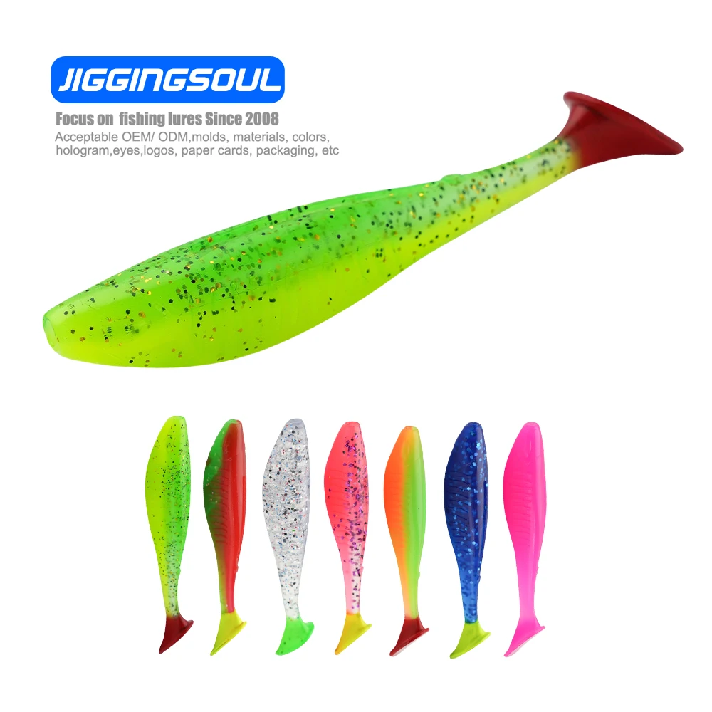 SL088-7PCS 8cm/5g Soft Swimbait Worm Fishing Bait ABS Pencil Lure - detail 11