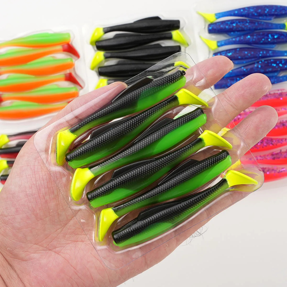 CHEERY 4.8 g 6 pack of TPR Plastic Soft Lure Colour for ABS Pencil Lure - view 17