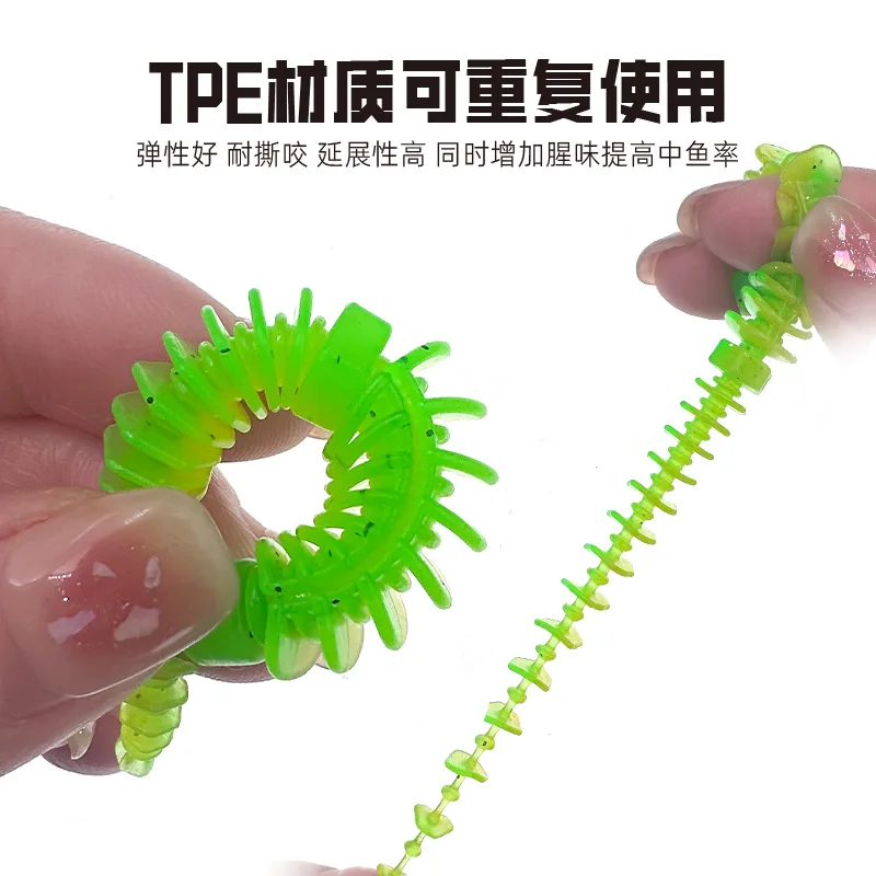 8 cm 2 g TPR Fishing Bait Plastic Soft Swimbait ABS Pencil Lure - view 4