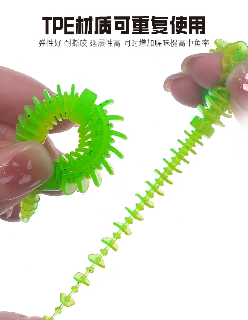 8 cm 2 g TPR Fishing Bait Plastic Soft Swimbait ABS Pencil Lure - view 13