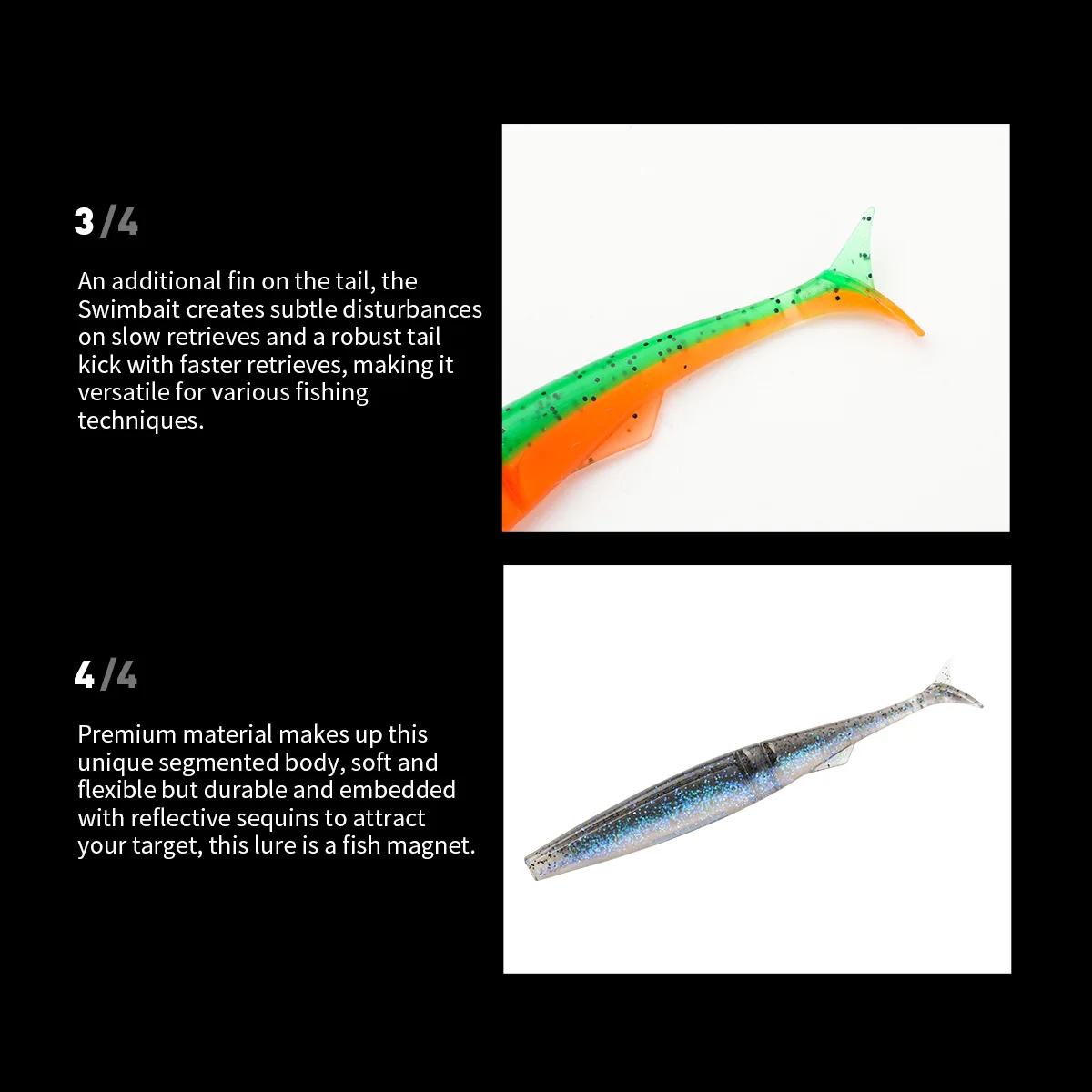 CHEERY T Soft Lure, for Bass Pike, Saltwater ABS Pencil Lure - view 15