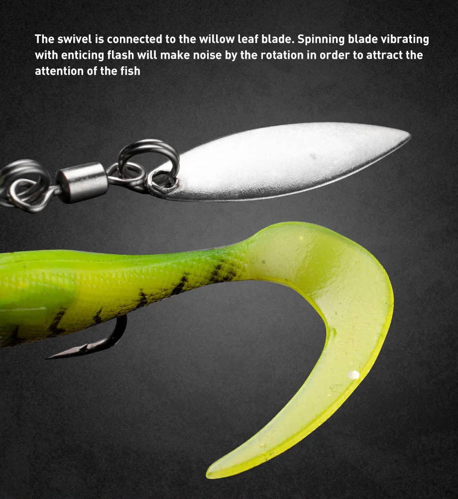 Freshwater Metal Fishing Bait Artificial Soft Lure PVC Trout Bass ABS Pencil Lure - view 9