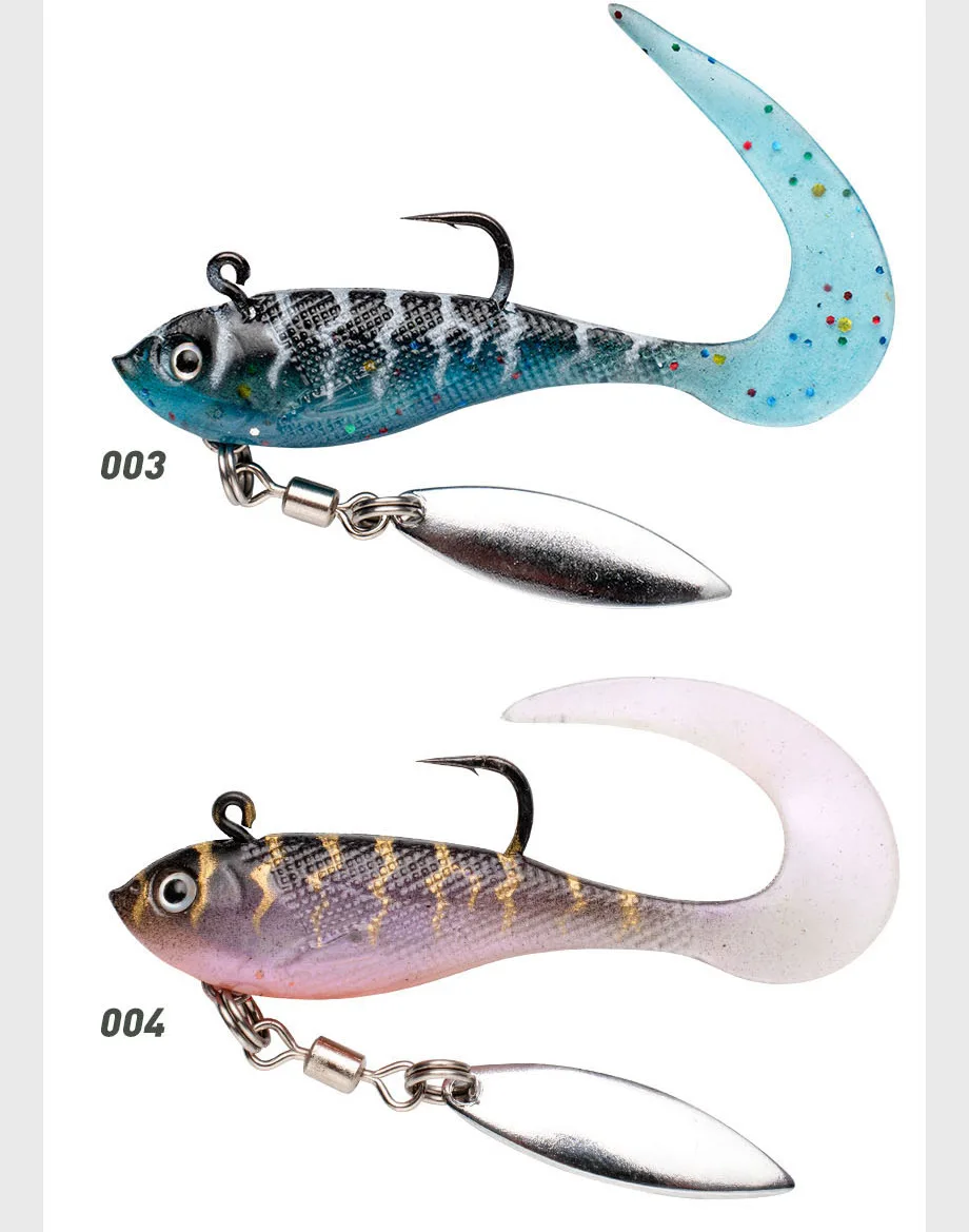 Freshwater Metal Fishing Bait Artificial Soft Lure PVC Trout Bass ABS Pencil Lure - view 12