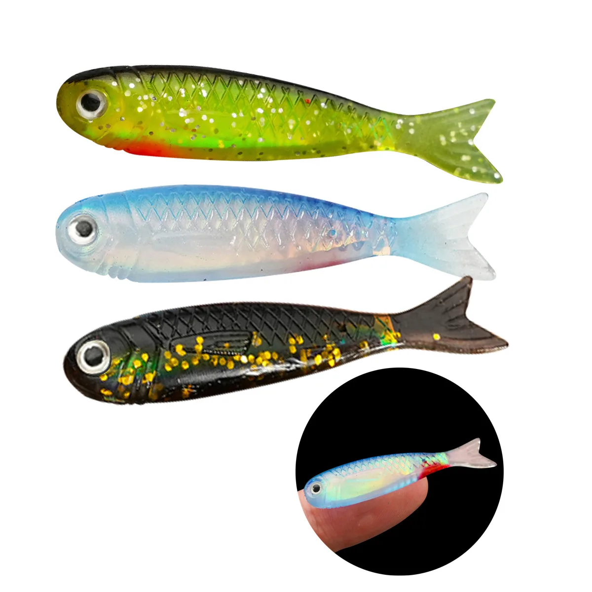 CHEERY 5CM Fishing Bait Bass Carp Soft Lure ABS Pencil Lure - view 7