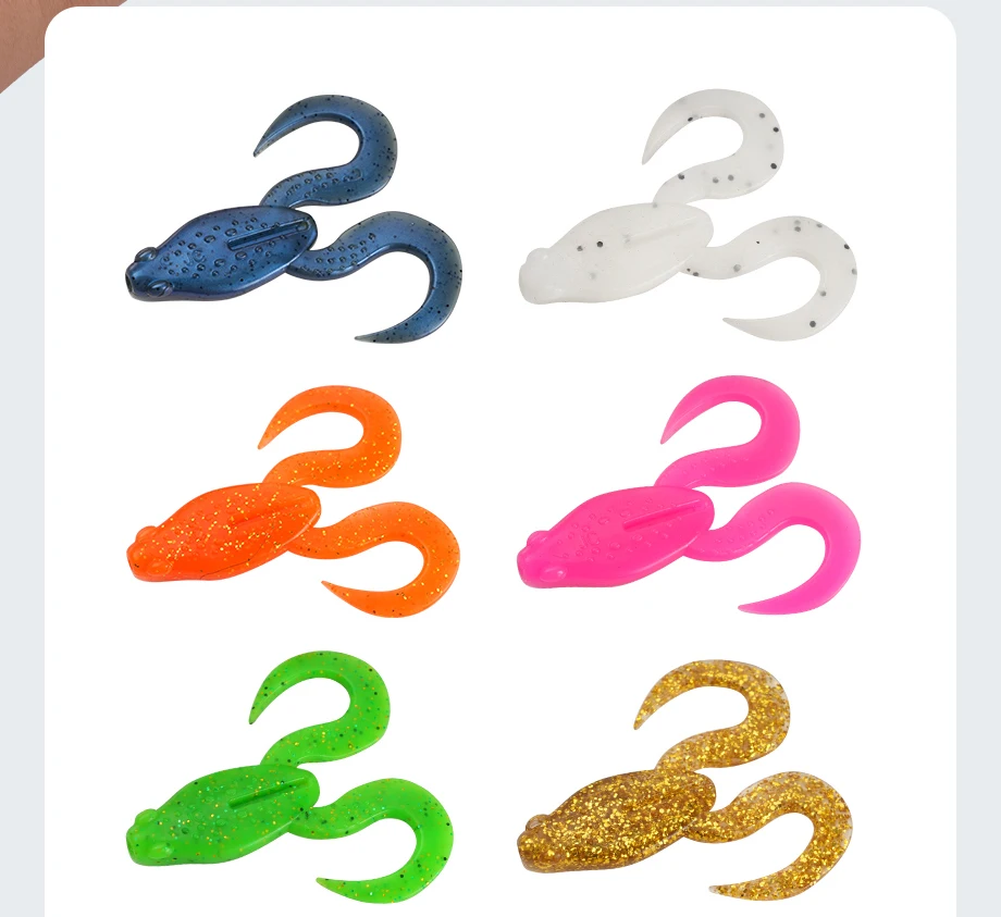 TPR Soft Lure 7 cm 4 /10 cm 3 8.5 g /15.3 g Freshwater Frog 4 /10 ABS Pencil Lure - view 18