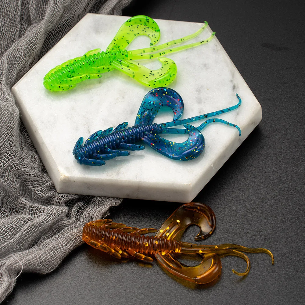 5 cm /1.9 g Shrimp Soft Lure Fishing Bait TPR for 、 、 、