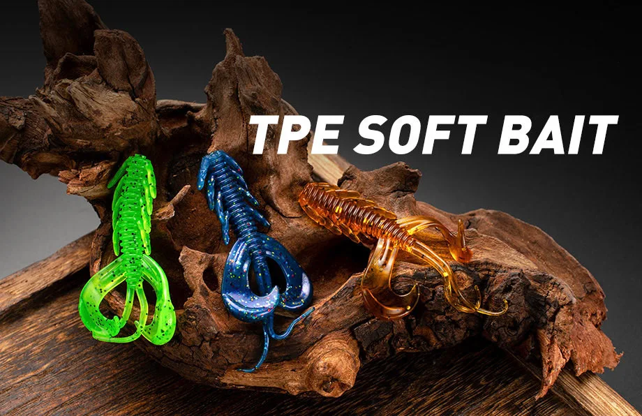 5 cm /1.9 g Shrimp Soft Lure Fishing Bait TPR for 、 、 、 ABS Pencil Lure - view 12
