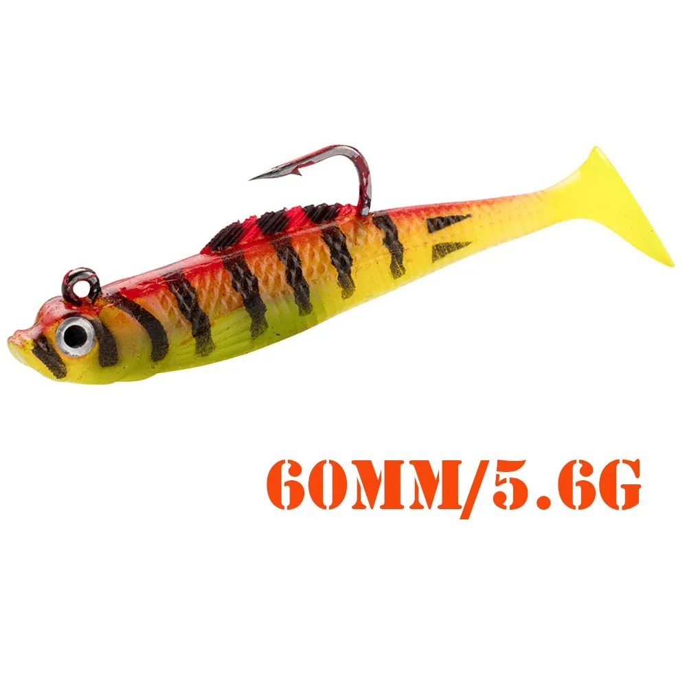 7 6 cm 5.6 g Lead Jig Plastic Fishing Bait Hooks T Soft Swimbait ABS Pencil Lure - view 1