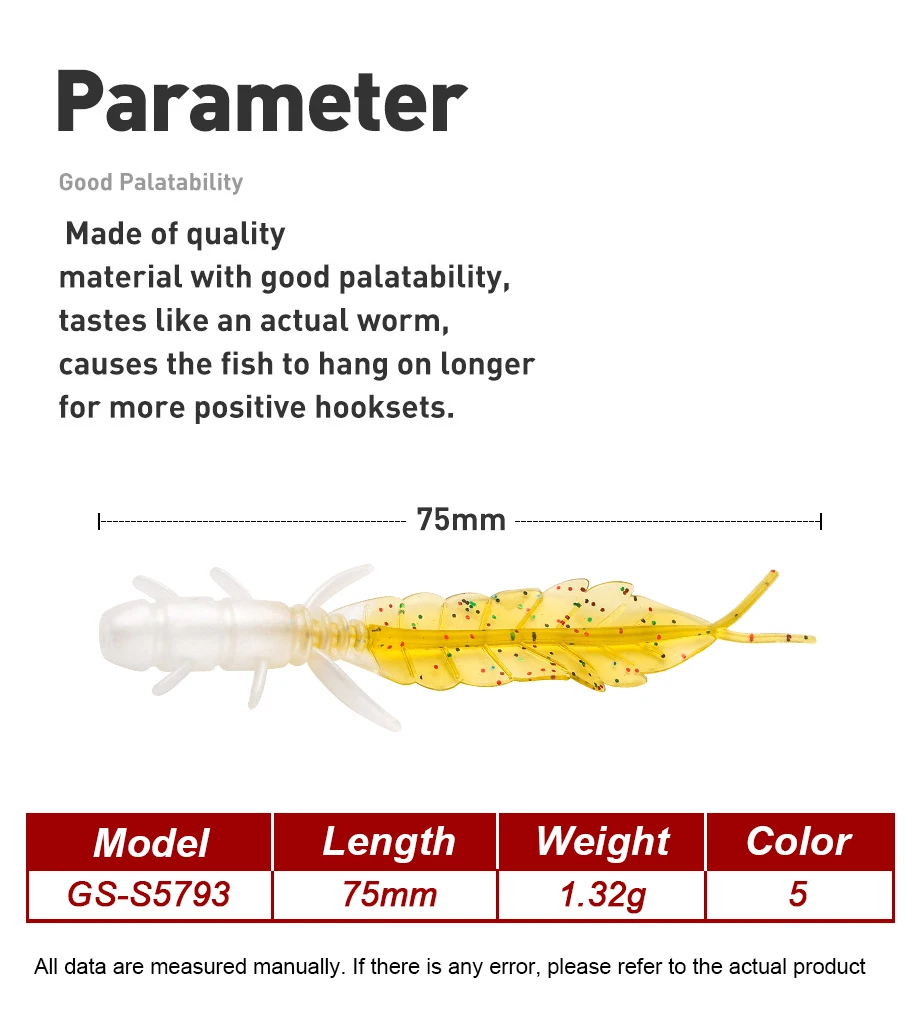 75 mm /1.32 g Carp Fishing Bait Soft Lure Colour Salmon Bass Pike ABS Pencil Lure - view 9