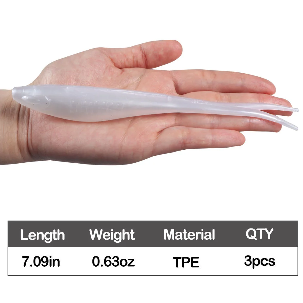 180mm 18g Soft Lure V Fishing Bait Freshwater Bass ABS Pencil Lure - view 3