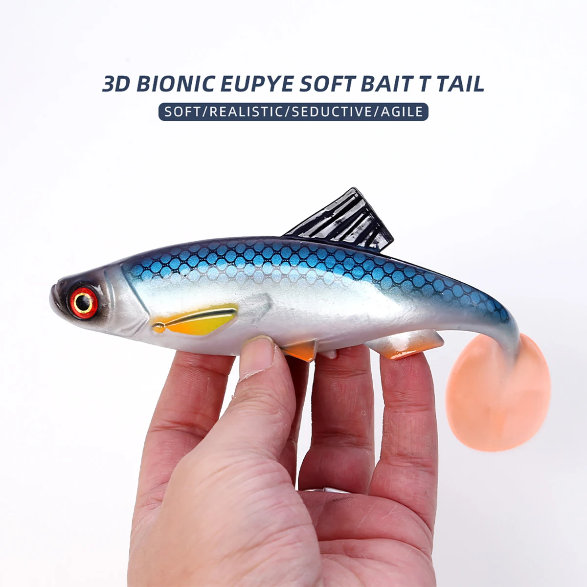 5.5 8 3D Fishing Bait, Pike Bass, for Boat ABS Pencil Lure - view 15