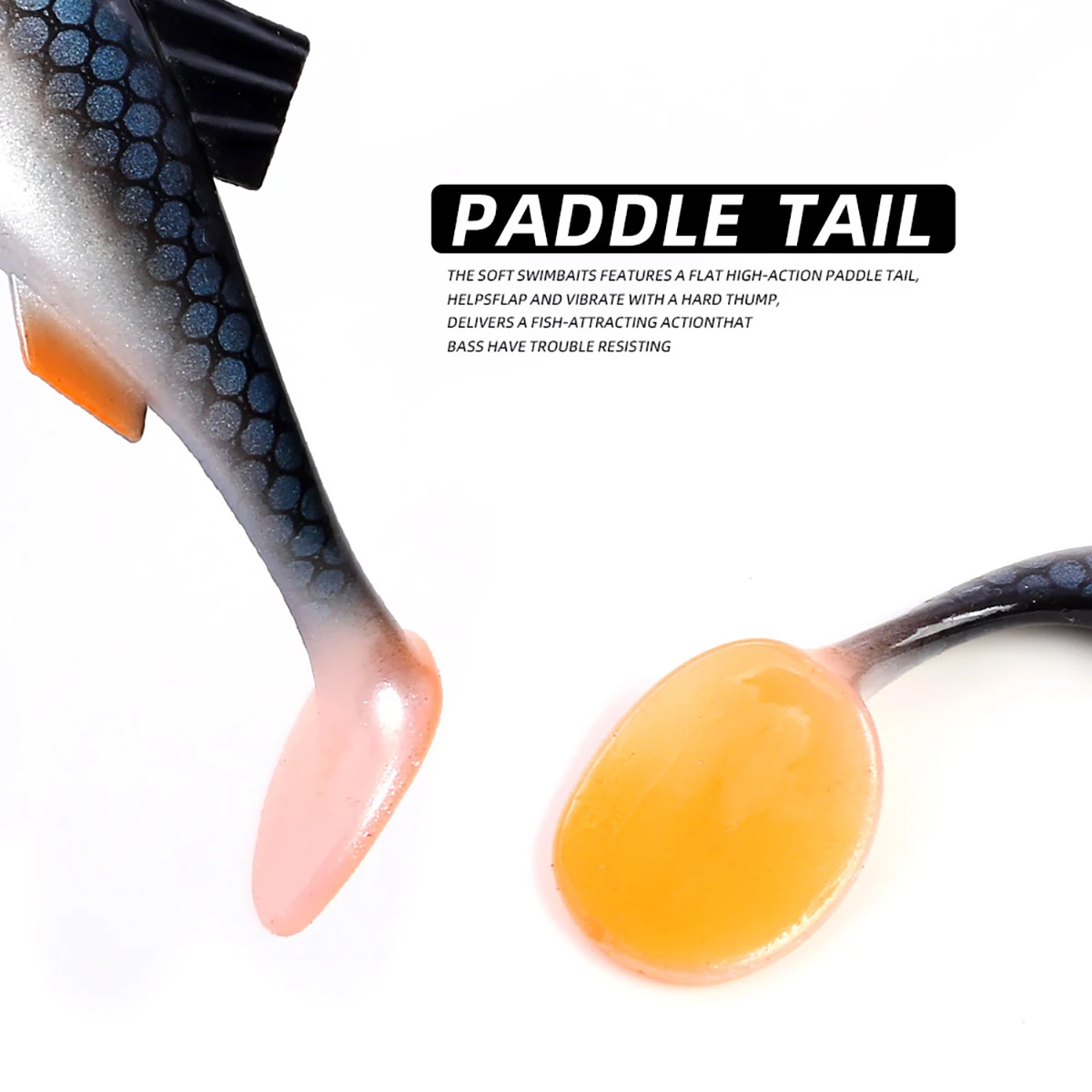 5.5 8 3D Fishing Bait, Pike Bass, for Boat ABS Pencil Lure - detail 1