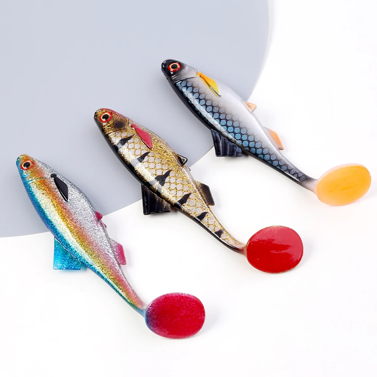 5.5 8 3D Fishing Bait, Pike Bass, for Boat ABS Pencil Lure - detail 4