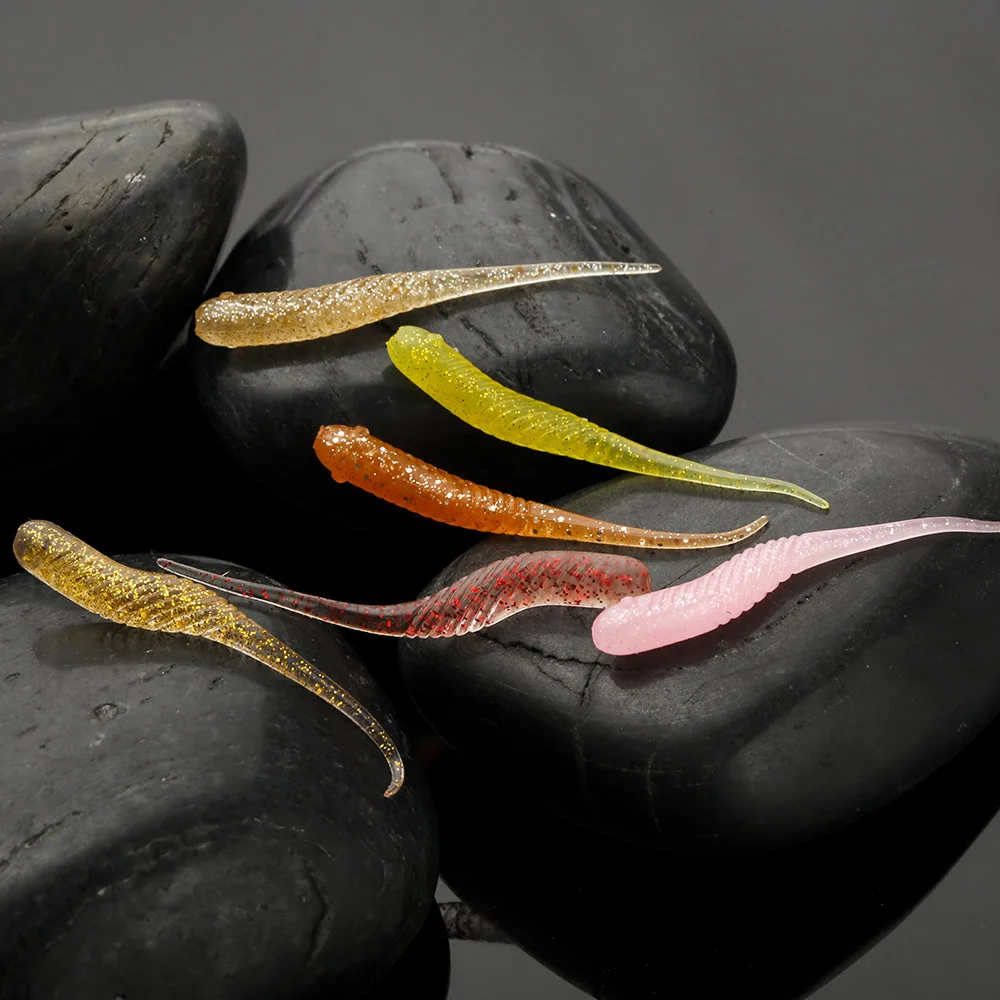 JIGGINGSOUL-SL087-4cm0.34g 20 / Soft Lure PVC Worm Swimbait ABS Pencil Lure - view 16