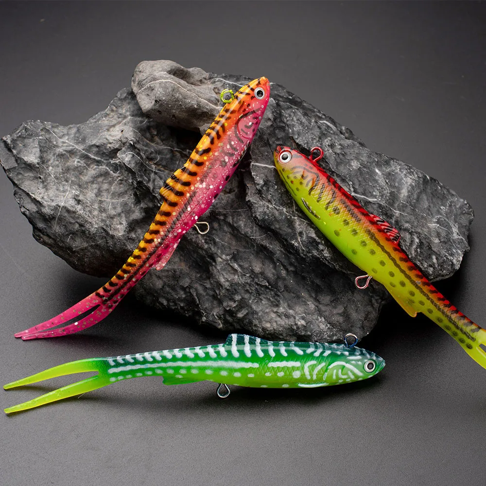 CHEERY 140mm Lead Soft Swimbait Blade Fishing Bait Lure ABS Pencil Lure - view 3