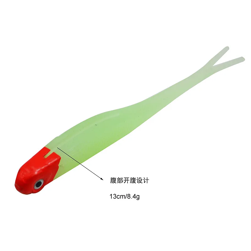 13 cm Soft Lure Fishing Bait Sardine Artificial Silicone ABS Pencil Lure - view 15