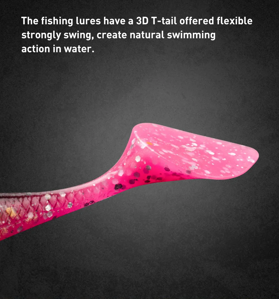 Soft PVC Salmon Fishing Bait - Bass Catfish Freshwater / ABS Pencil Lure - view 9