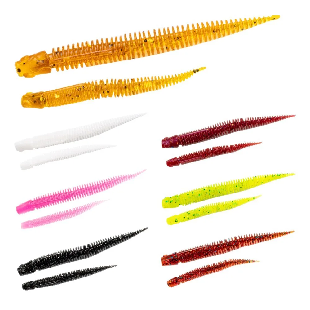 Cheery PVC Soft Lure Fishing Bait Bass Texas
