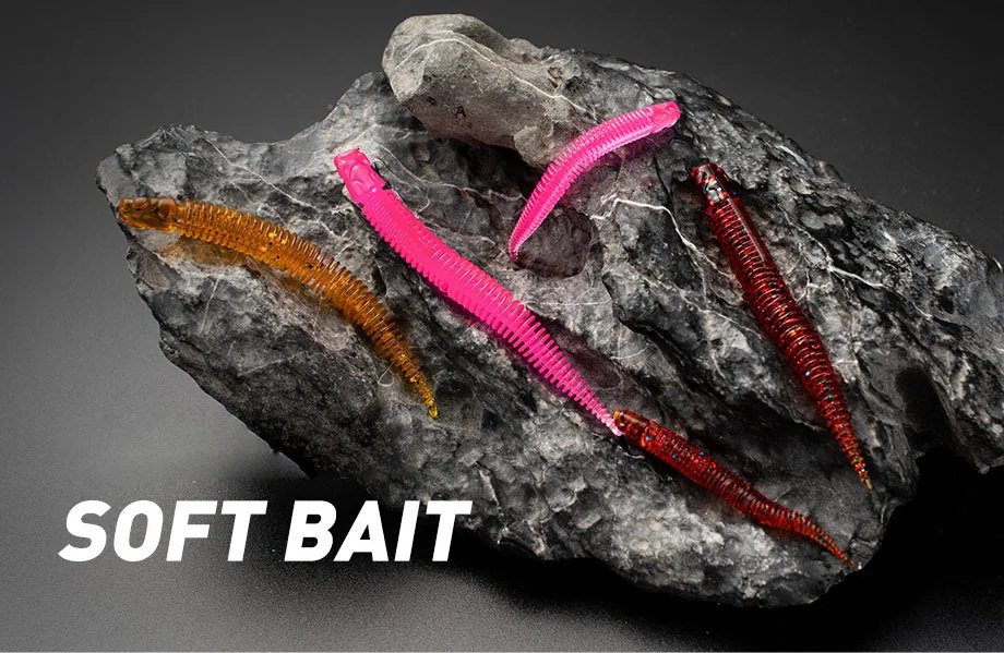 Cheery PVC Soft Lure Fishing Bait Bass Texas ABS Pencil Lure - view 12