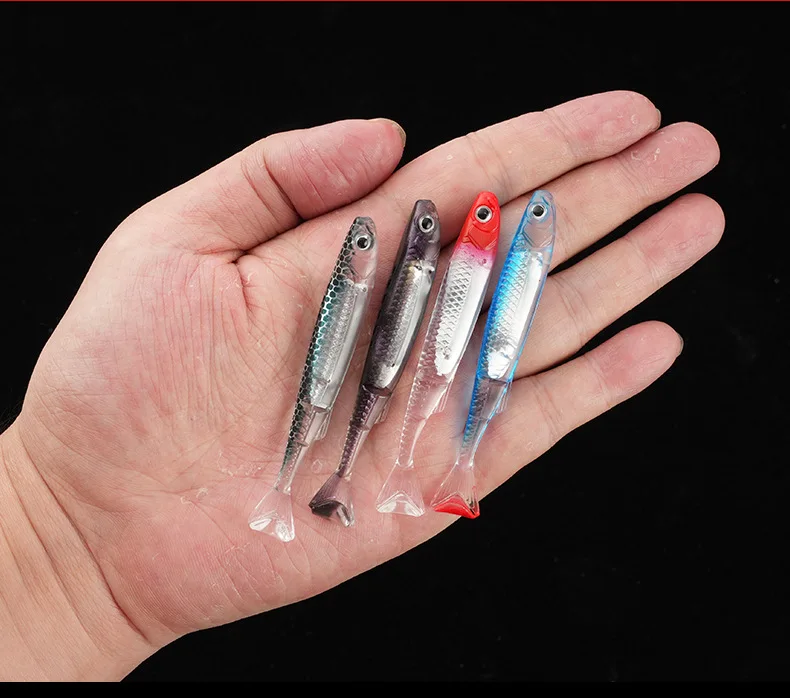 Cheery Bionic Ocean Boat & Beach Flash Insert T-tail Soft Soft Lure ABS Pencil Lure - view 7