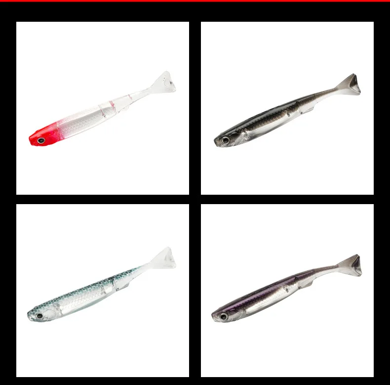 Cheery Bionic Ocean Boat & Beach Flash Insert T-tail Soft Soft Lure ABS Pencil Lure - view 12