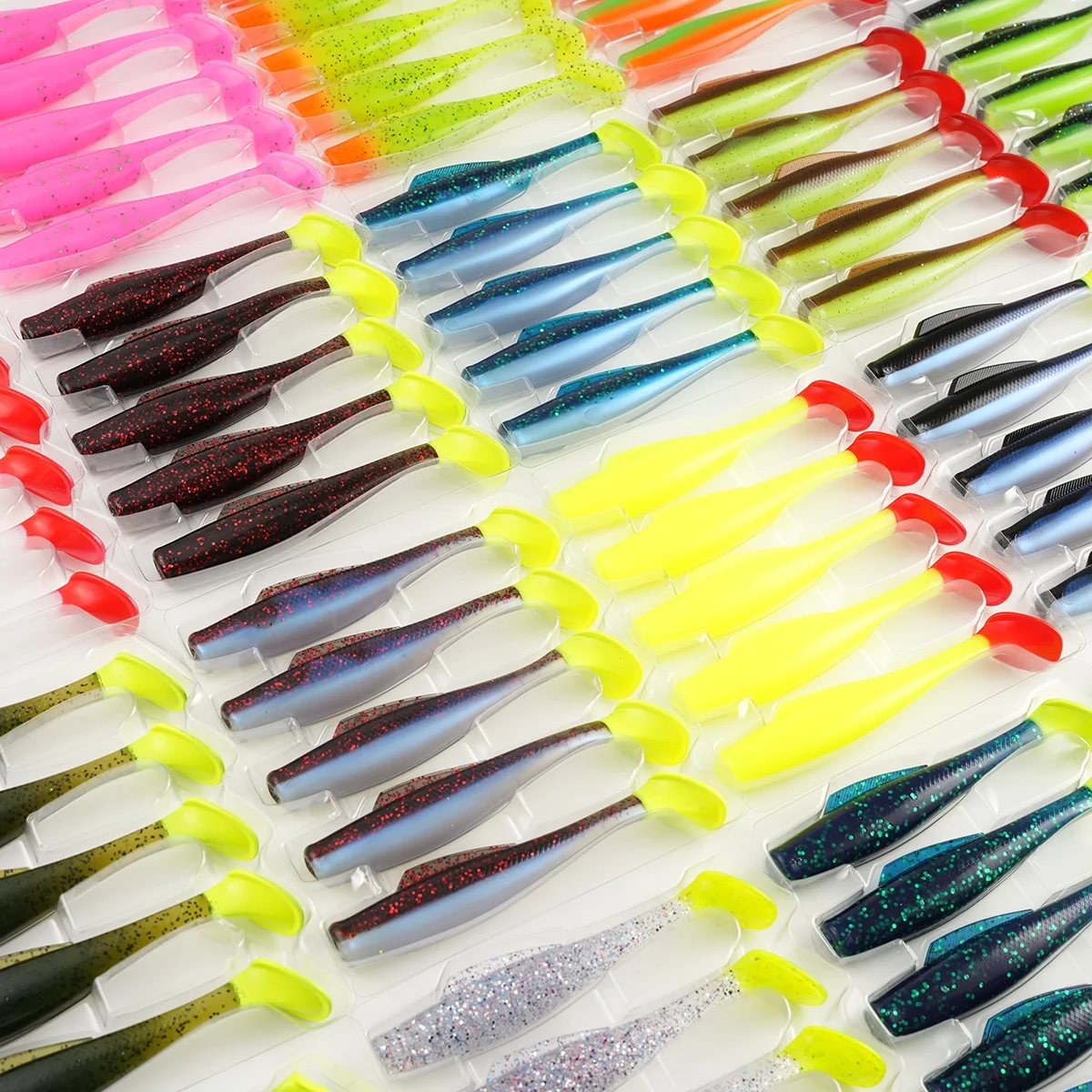 Cheery 5 12 cm 13.4 g TPR T Tail Grub Soft Lure, for Bass 、 、 ABS Pencil Lure - view 19