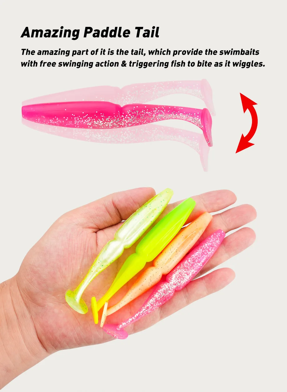 Cheery 4 11 cm 12 g Soft Lure T PVC Fishing Bait for Bass 、 ABS Pencil Lure - view 5