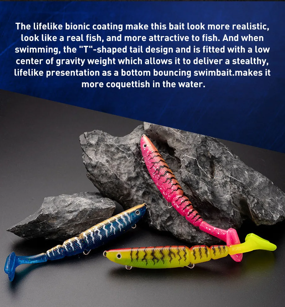 Cheery Saltwater 130 mm 34.6 g Soft Lure PVC Fishing Bait ABS Pencil Lure - view 9
