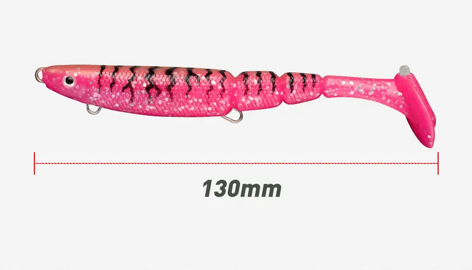 Cheery Saltwater 130 mm 34.6 g Soft Lure PVC Fishing Bait ABS Pencil Lure - view 11