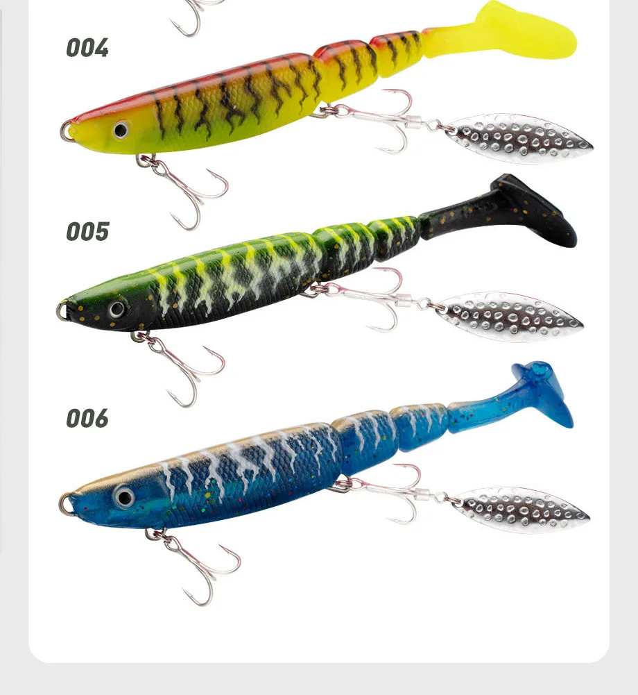 Cheery Saltwater 130 mm 34.6 g Soft Lure PVC Fishing Bait ABS Pencil Lure - view 14