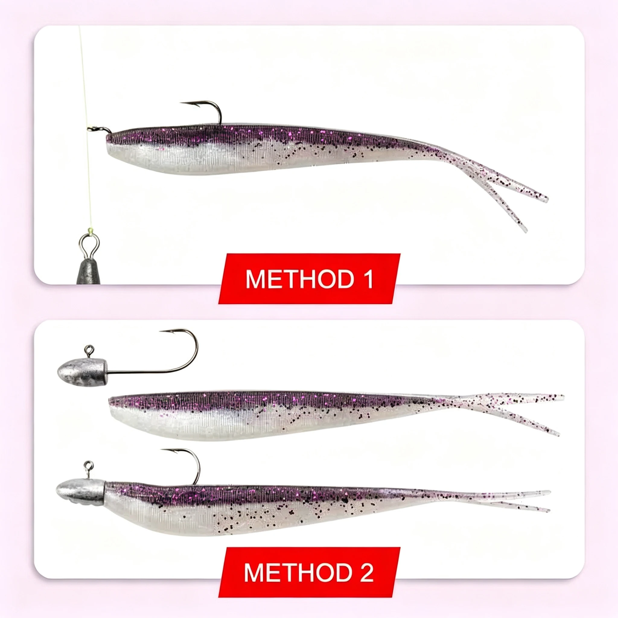 OEM Fishing Bait Soft Artificial 2 3 4 10 / Silicone ABS Pencil Lure - view 15