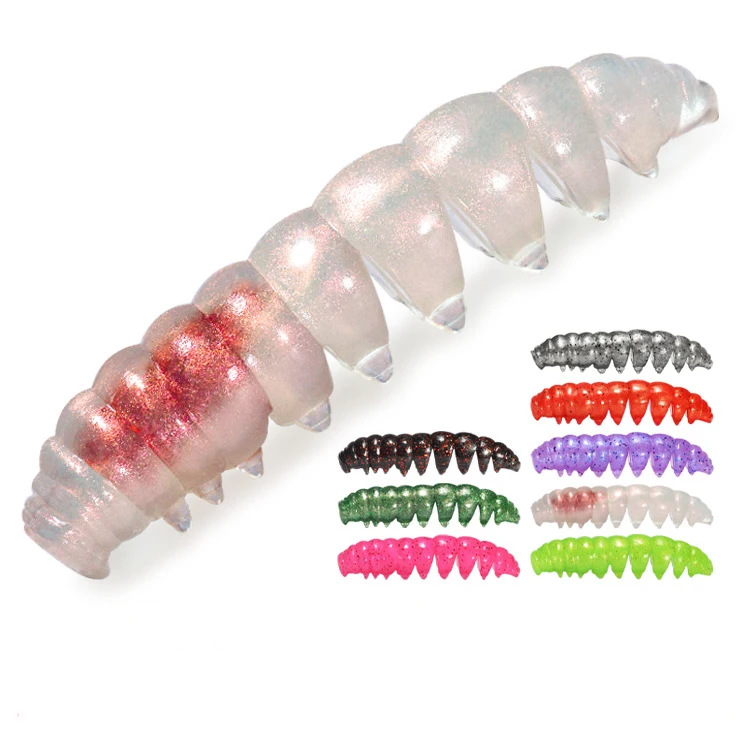 Soft Worm TPR 5cm 7cm 11 / Plastic Lure Saltwater