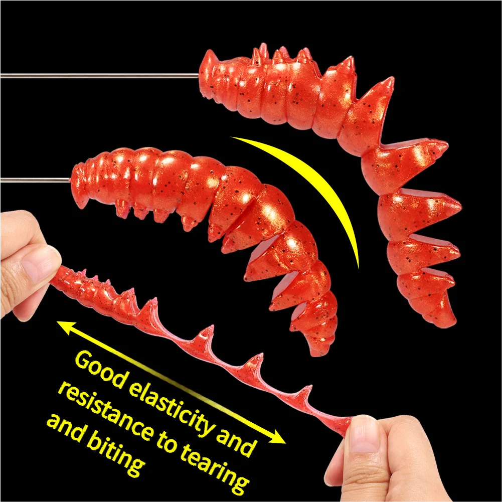 Soft Worm TPR 5cm 7cm 11 / Plastic Lure Saltwater ABS Pencil Lure - view 17