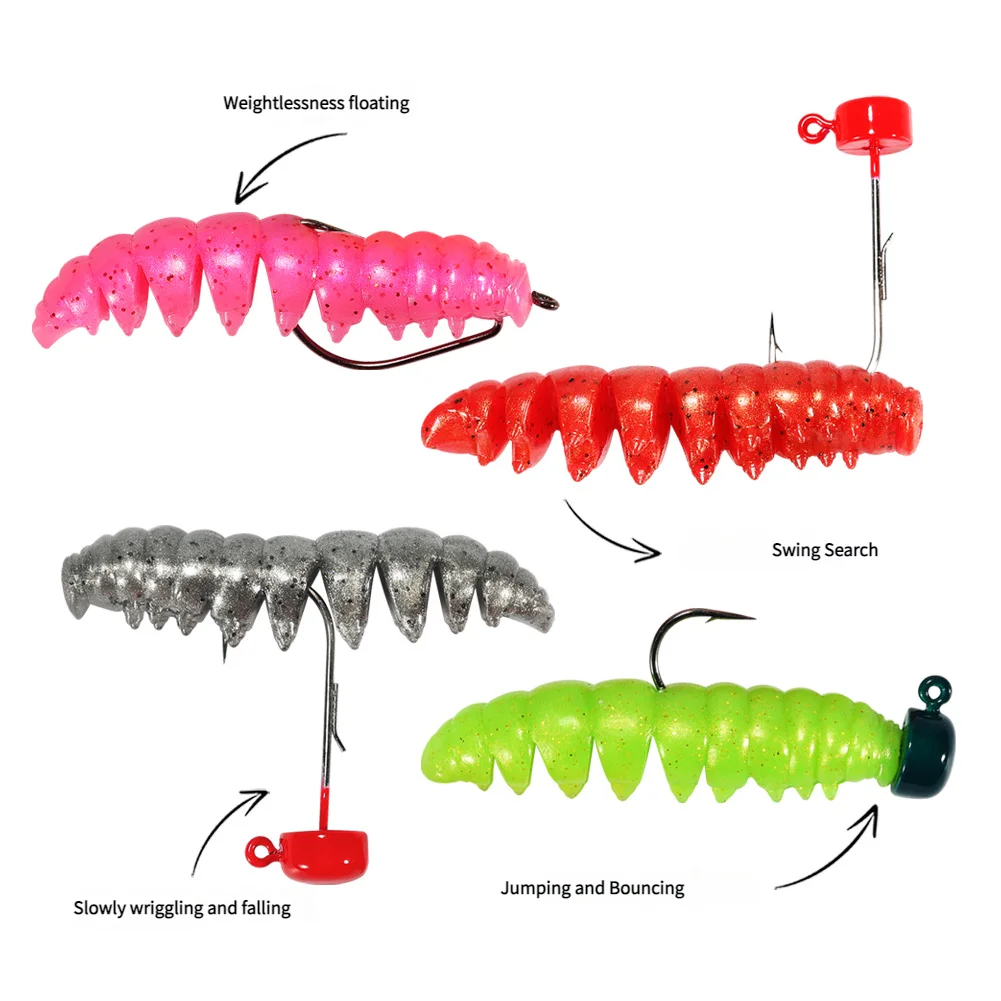 Soft Worm TPR 5cm 7cm 11 / Plastic Lure Saltwater ABS Pencil Lure - view 1