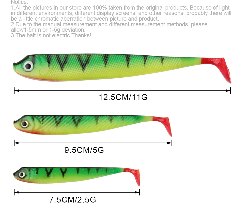 Spinpoler Soft Plastic Bass Artificial Fishing Bait PVC 75mm 95mm ABS Pencil Lure - view 19