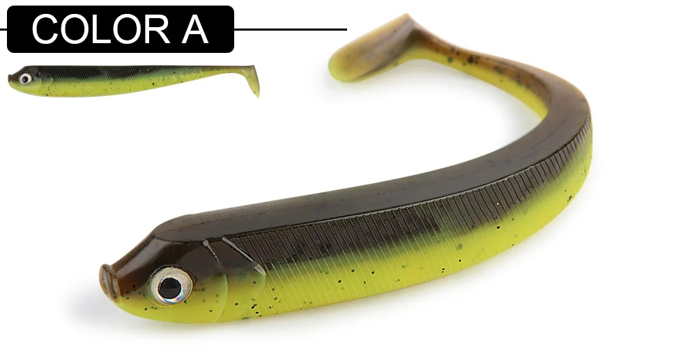 Spinpoler Soft Plastic Bass Artificial Fishing Bait PVC 75mm 95mm ABS Pencil Lure - detail 4