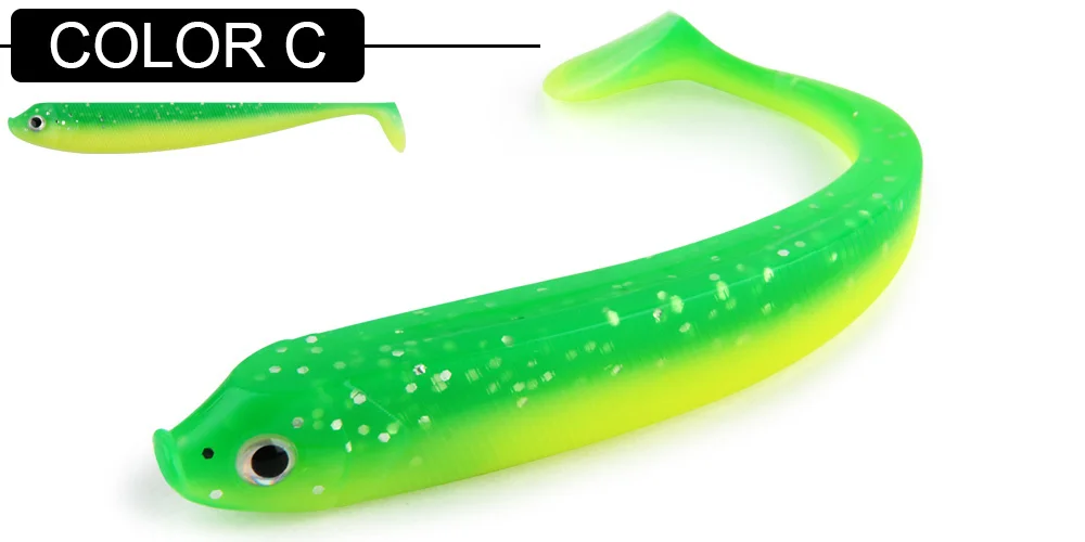 Spinpoler Soft Plastic Bass Artificial Fishing Bait PVC 75mm 95mm ABS Pencil Lure - detail 6