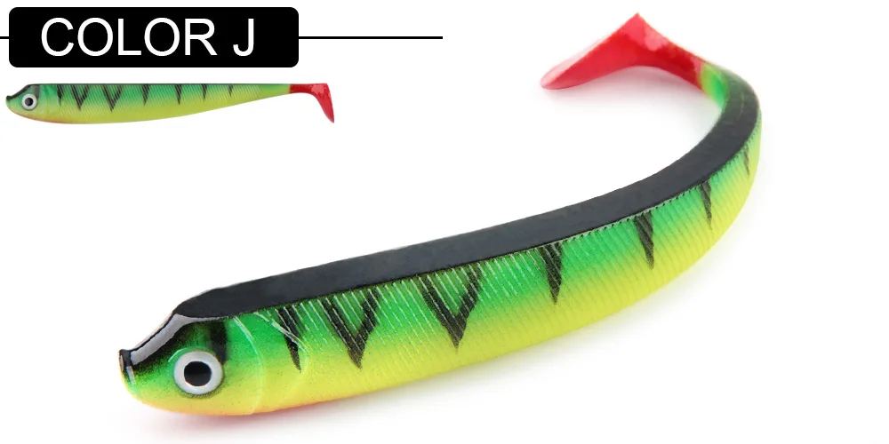 Spinpoler Soft Plastic Bass Artificial Fishing Bait PVC 75mm 95mm ABS Pencil Lure - view 4