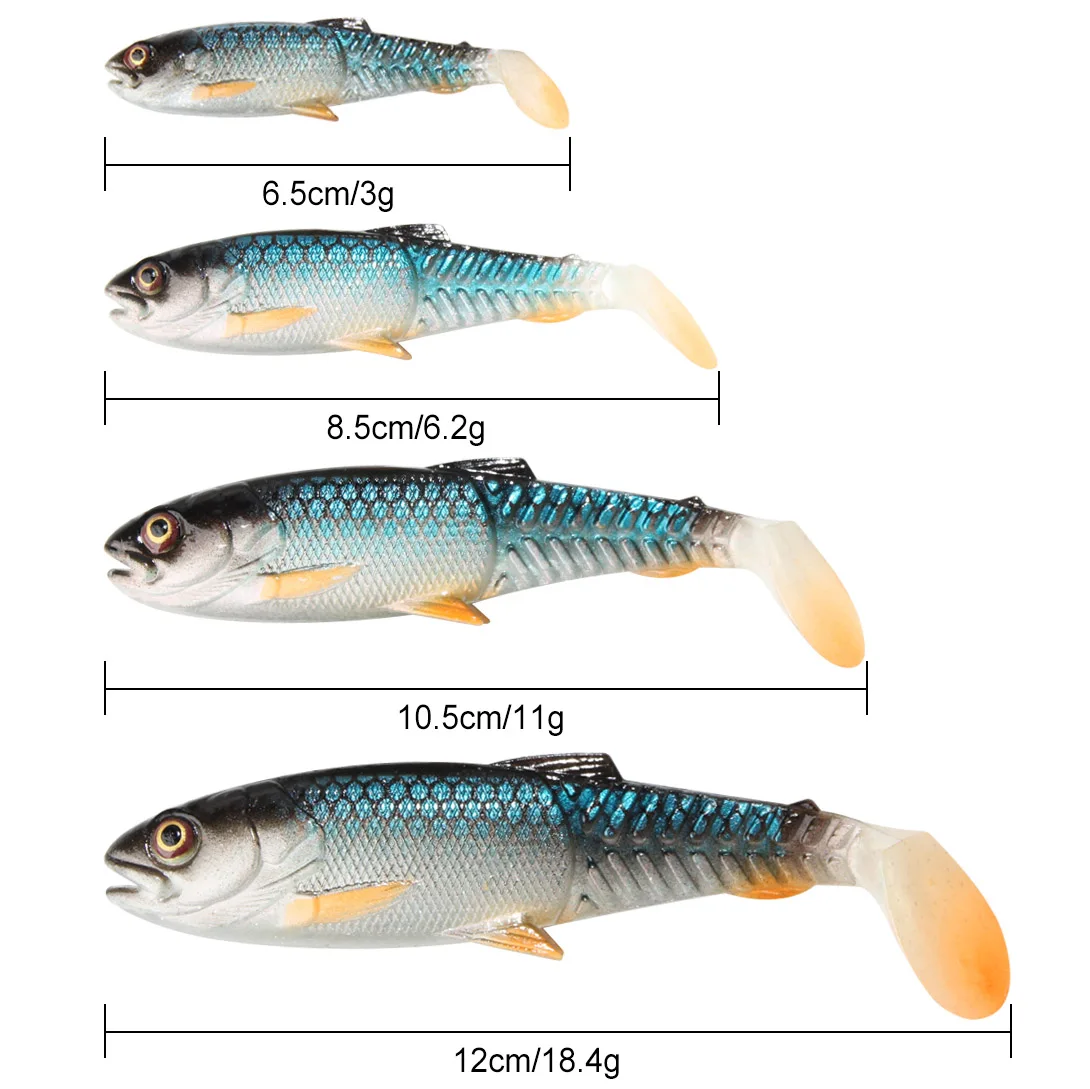 Spinpoler Predator Soft Fishing Bait 6.5cm/8.5cm/10cm/12cm ABS Pencil Lure - view 3