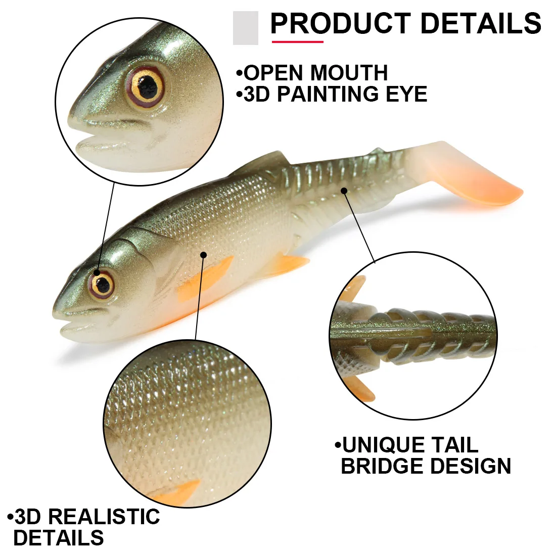 Spinpoler Predator Soft Fishing Bait 6.5cm/8.5cm/10cm/12cm ABS Pencil Lure - view 4