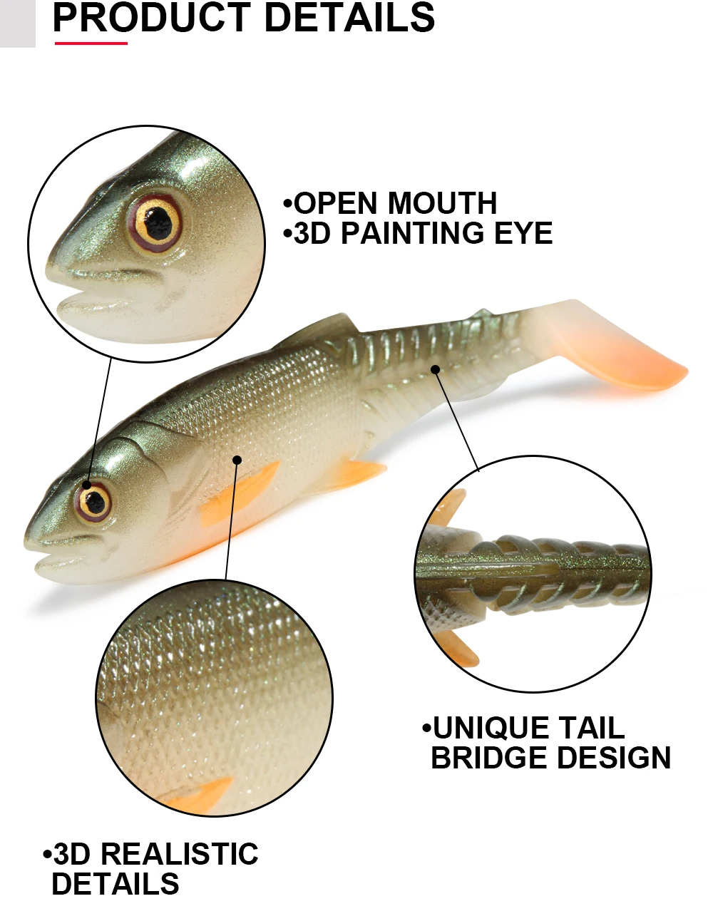 Spinpoler Predator Soft Fishing Bait 6.5cm/8.5cm/10cm/12cm ABS Pencil Lure - view 8