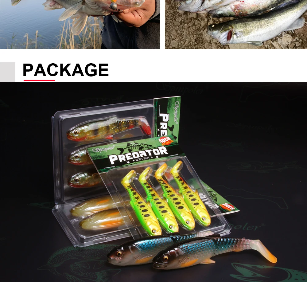 Spinpoler Predator Soft Fishing Bait 6.5cm/8.5cm/10cm/12cm ABS Pencil Lure - view 13