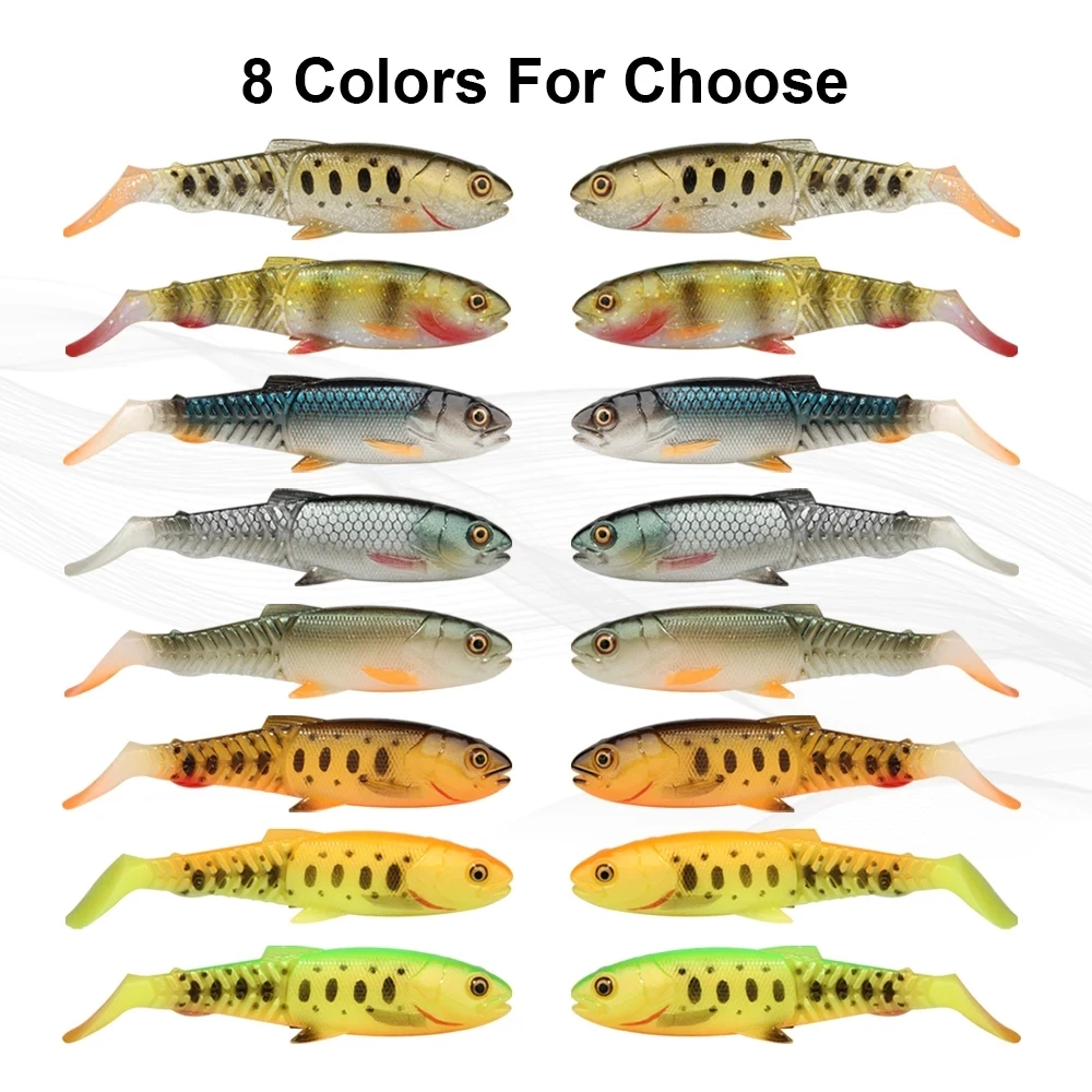 YOUME Soft Fishing Bait Plastic for Bass Silicone Artificial ABS Pencil Lure - view 5