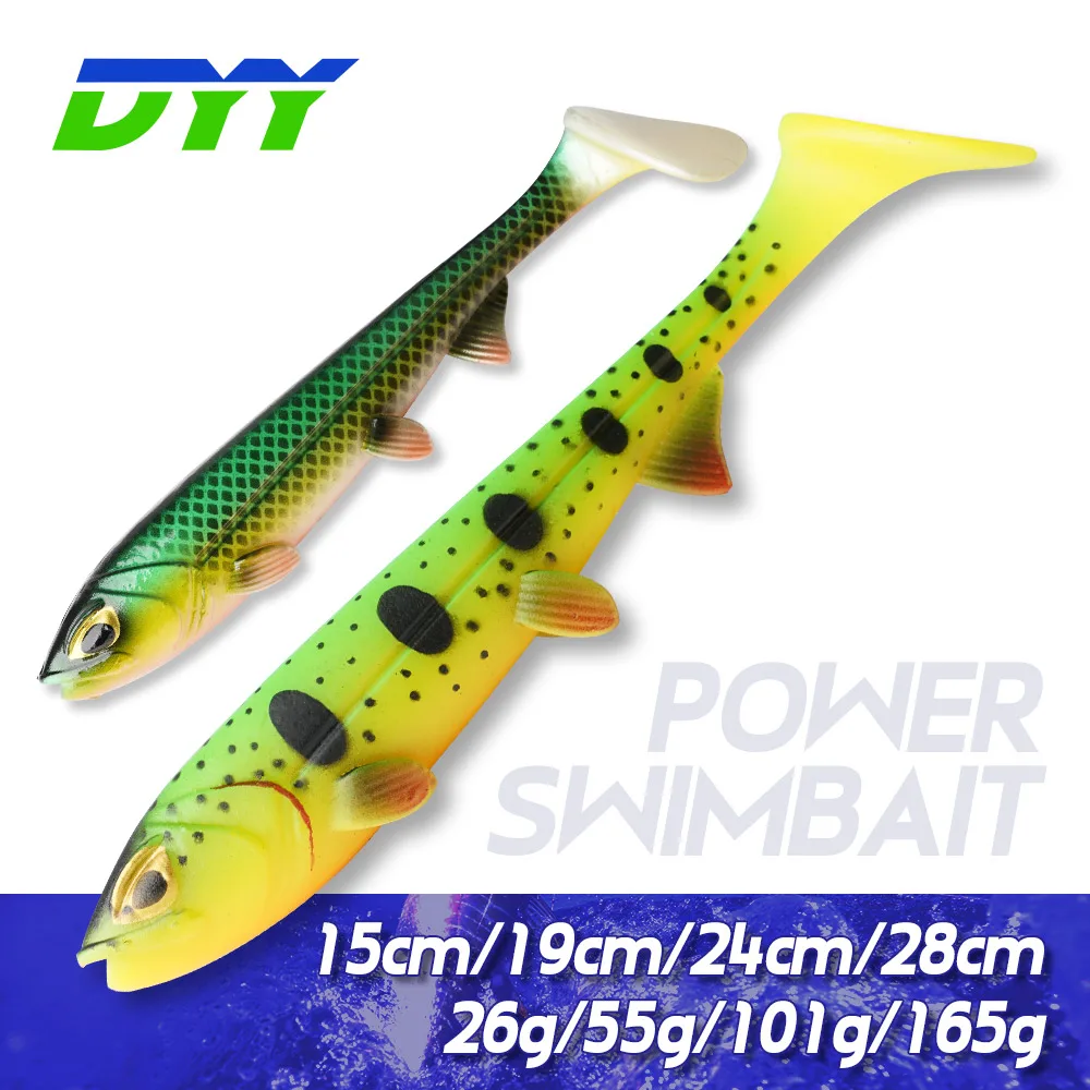 NOEBY Freshwater Soft Lure Pike Fishing Bait